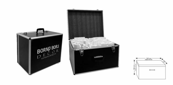 Polyurethane Sampel box, کیف سمپل ابزار پلی یورتان, استند ابزار پیش ساخته پلی یورتان شرکت برنا برج, پک سمپل ابزار پیش ساخته پلی یورتان شرکت برنا برج جهت شو روم 